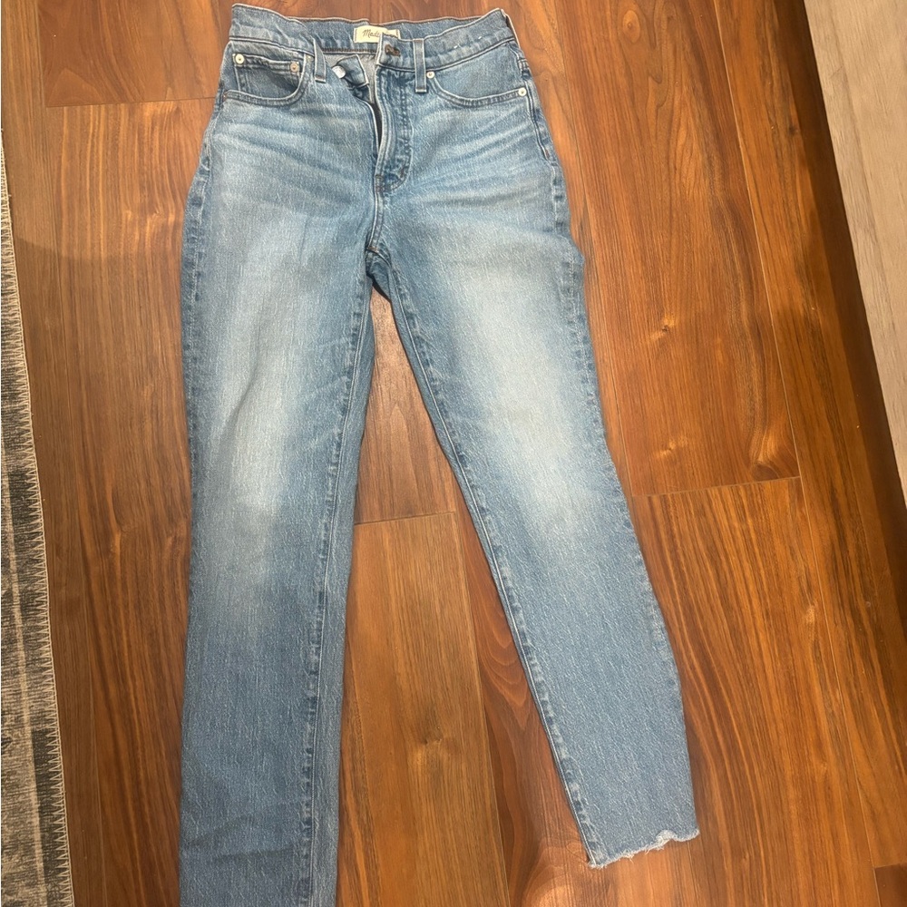The Perfect Vintage Madewell straight leg jeans